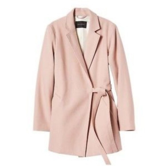 pink wrap jacket